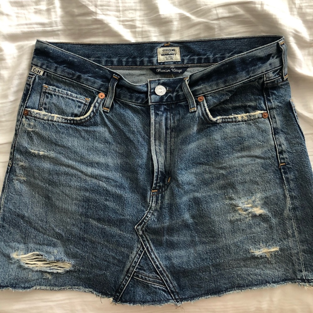 Citizens of Humanity Jean Skirt